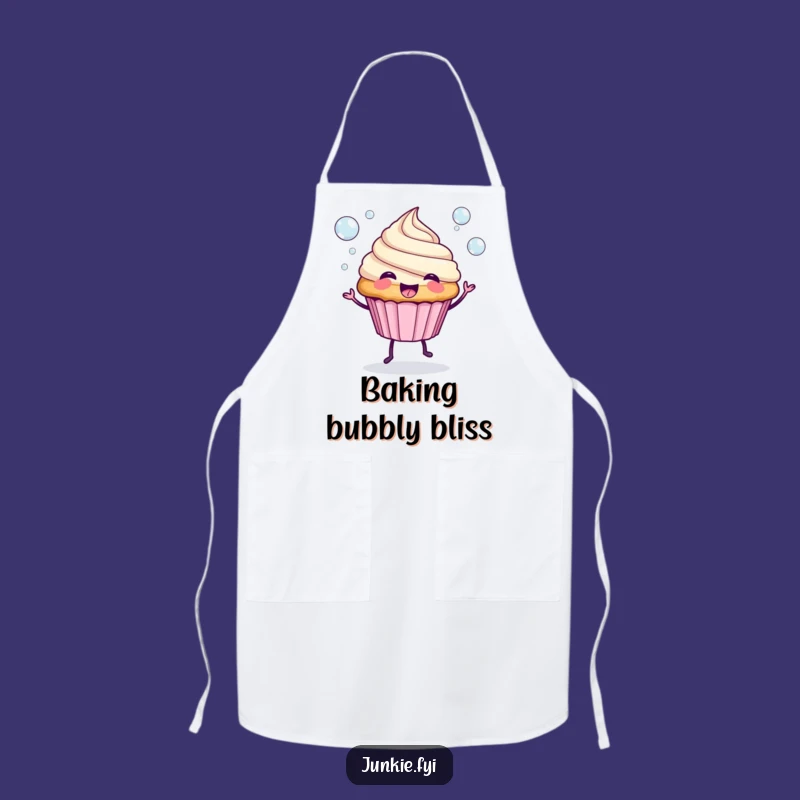 Funny Spunky Cupcake Bubble Apron - Kitchen Fun Essential