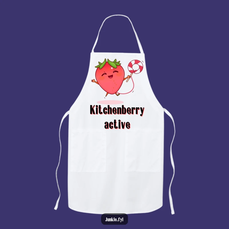 Funny Strawberry Rope Apron - Kitchen Active Wear, Hilarious Chef Gift