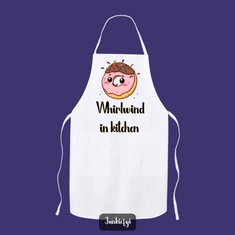 Funny Donut Baker's Apron: Cook with Speedy Smiles