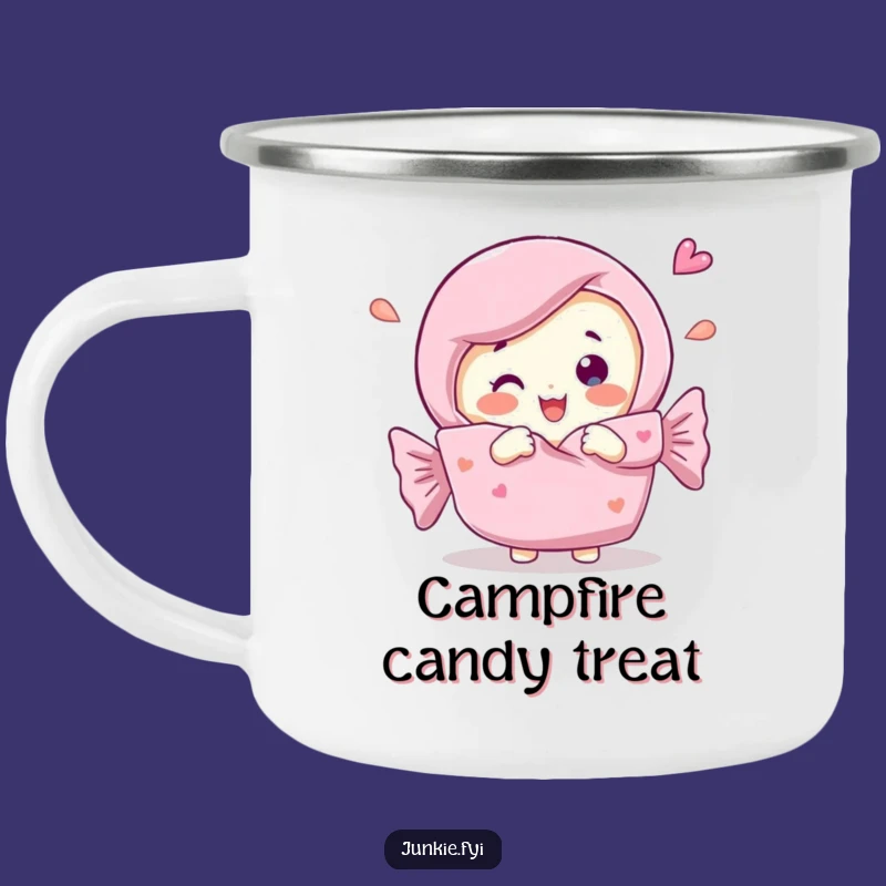 Durable Funny Candy Bar Camping Mug: Unwrapping Adventure, Great Funny Gift
