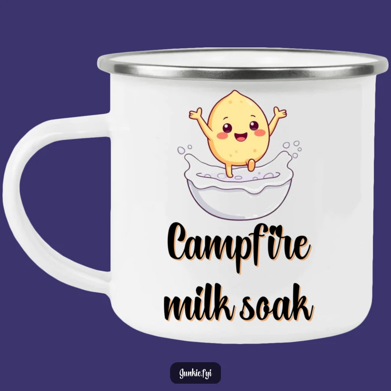 Funny Adventure Food Bath Mug: Gleeful Camp Fun, Outdoor Whimsical Gift