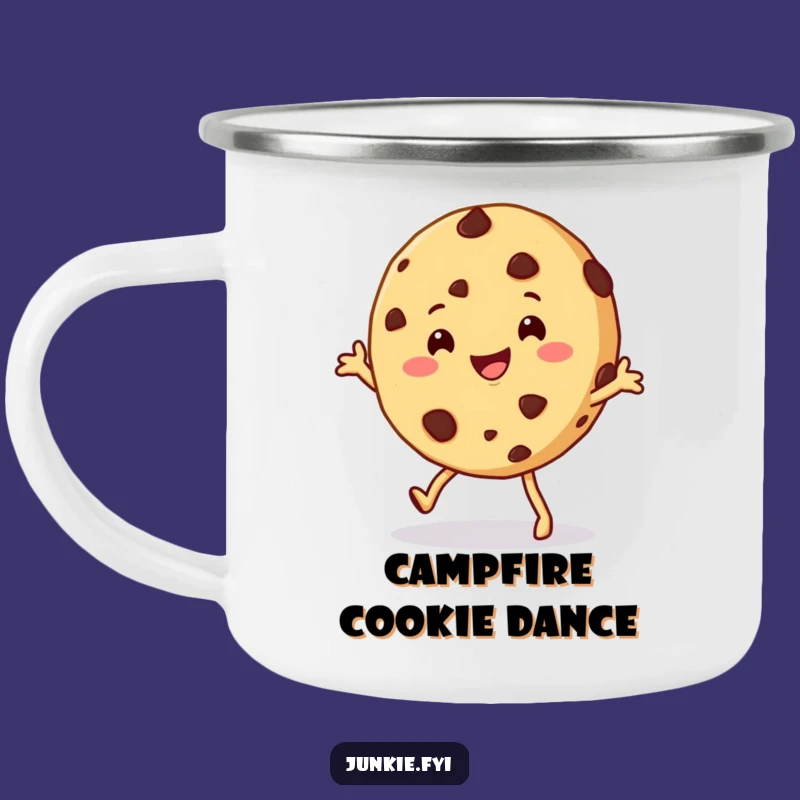 Funny Cookie Camping Mug: Sweetness Around the Campfire!