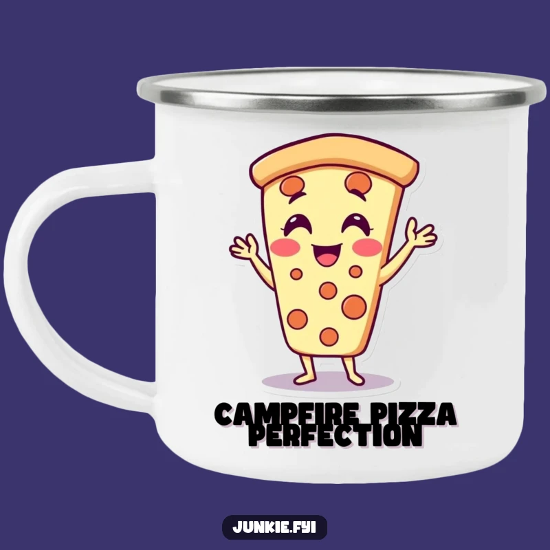 Funny Pizza Camping Mug: Your Perfect Slice for Outdoor Feasts