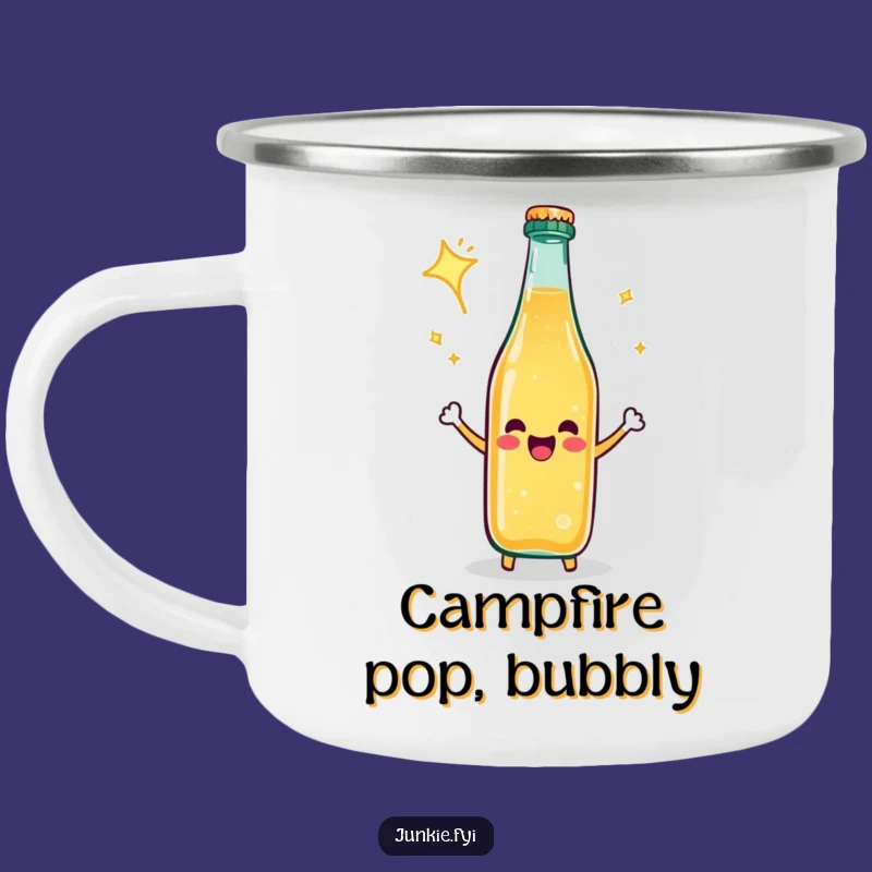 Funny Soda Bottle Fizz Camping Mug - Adventure Refreshment!