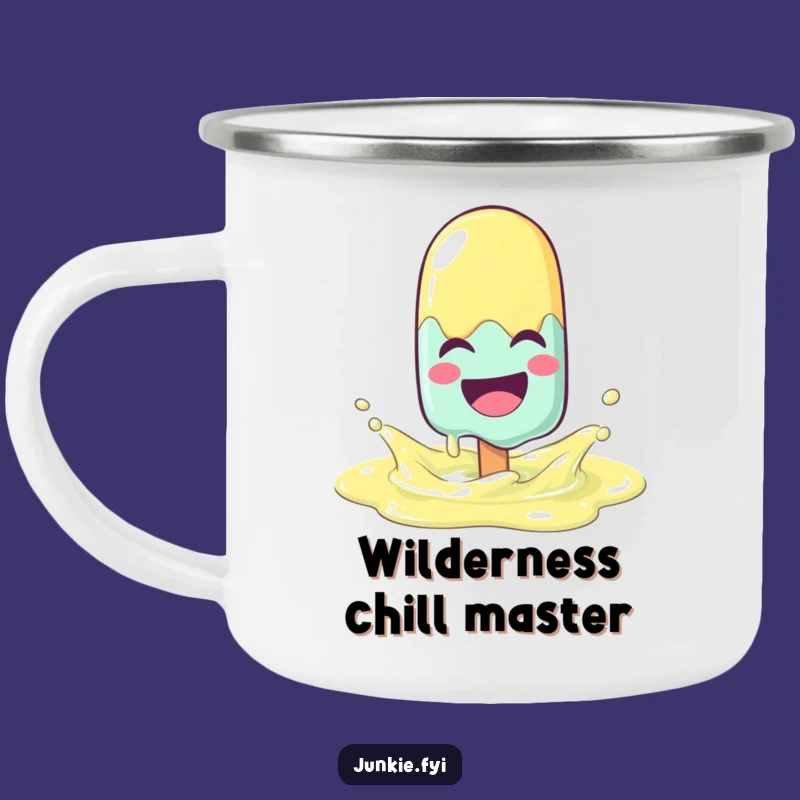 Funny Melting Popsicle Camping Mug: Adventure with Sweet, Cool Sips