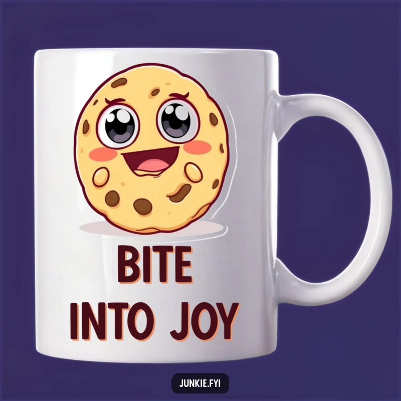 Funny Cookie Bite Mug: A Hilarious Gift for Cookie Lovers & Snackers