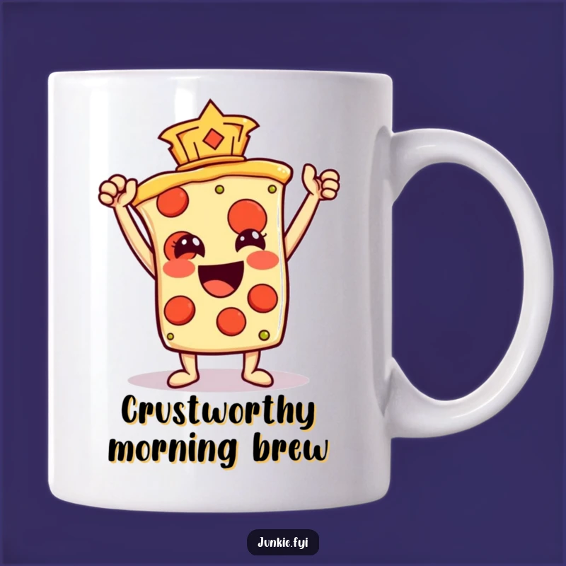 Funny Pizza Slice Mug: Victory Slice Celebration, Perfect Funny Gift for Pizza Lovers