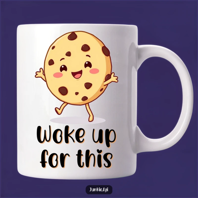 Funny Cookie Mug: Shimmying Character Gift for Sweet Laughs