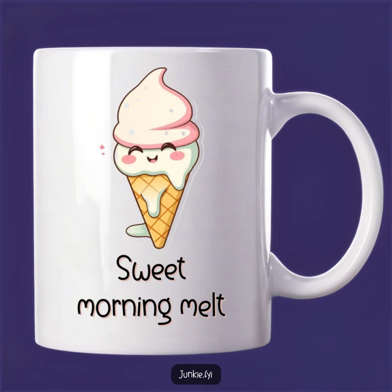 Funny Ice Cream Mug: Melt into Laughter with This Sweet and Cheerful Gift