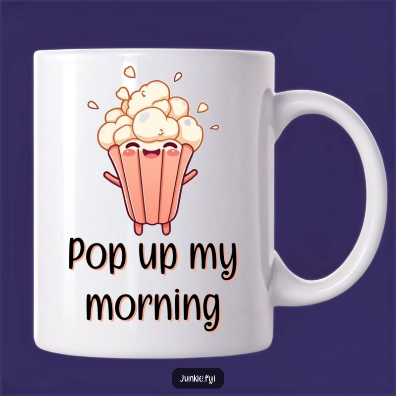 Funny Popcorn Burst Mug: A Hilarious Gift for Movie Buffs and Snack Lovers