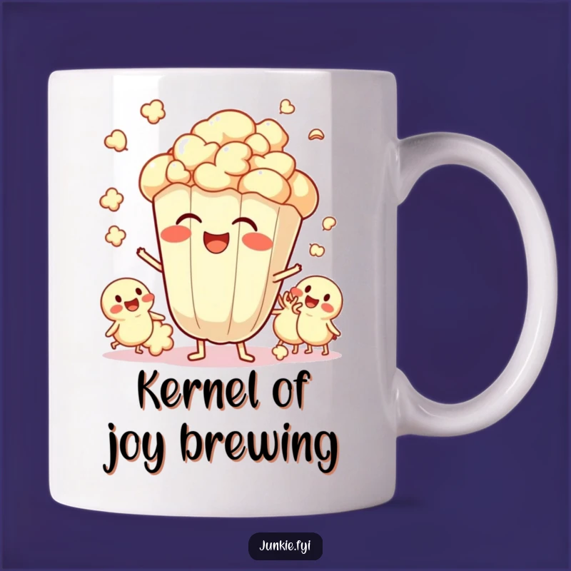 Funny Popcorn Mug: Kernel Pals Party, Perfect Funny Gift for Movie Lovers