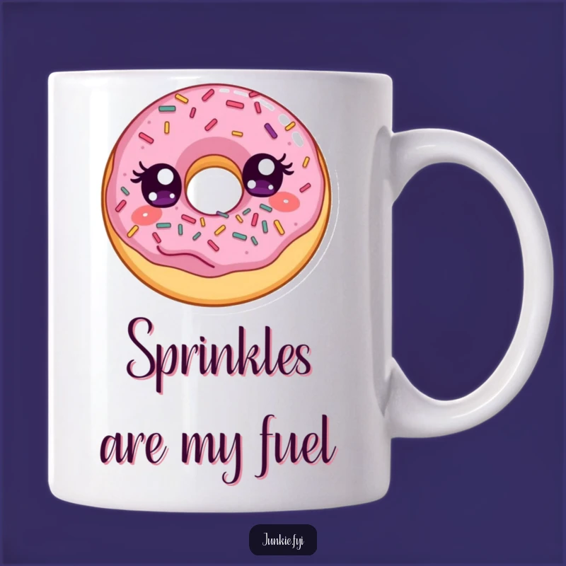 Funny Donut Face Stuffing Sprinkles Mug: A Hilarious Treat Gift