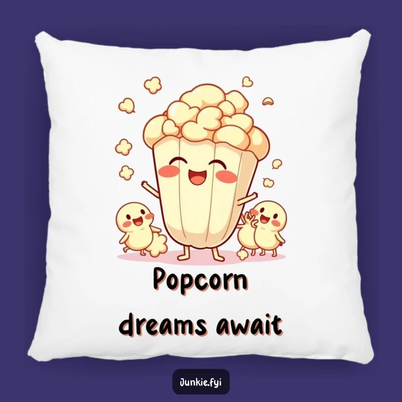 Comfy Funny Popcorn Pillow: Pop Party Comfort, Great Funny Gift