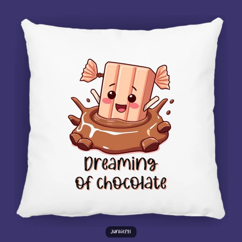Funny Candy Bar Dive Pillow: Snuggle with Sweetness, Perfect Funny Gift