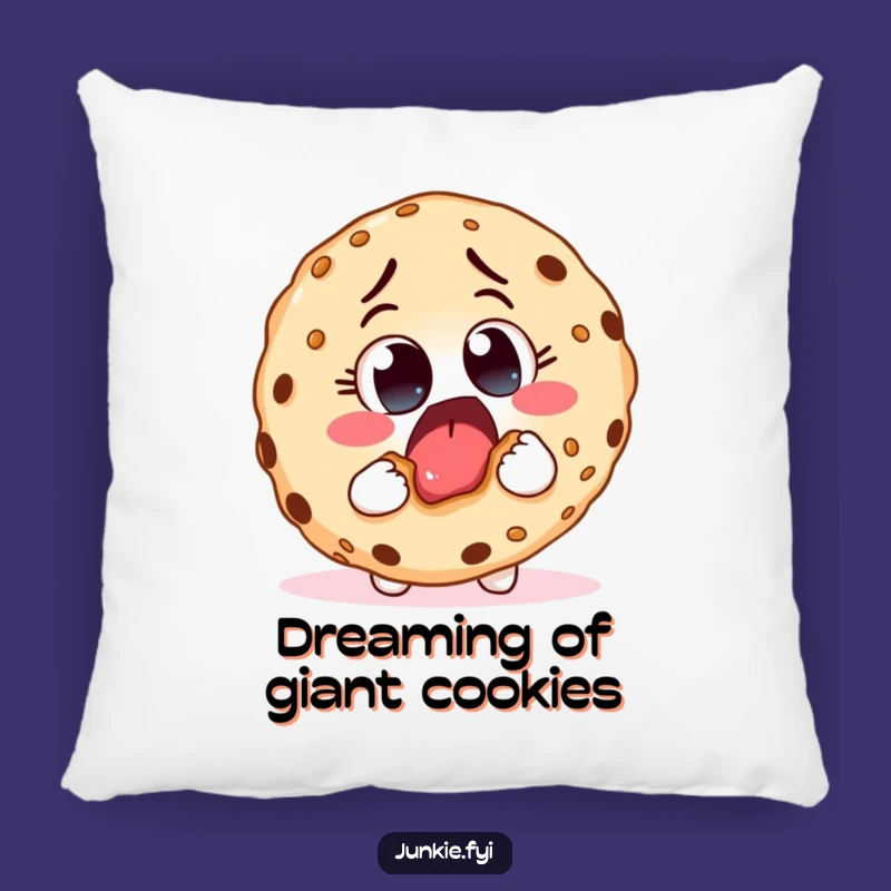 Funny Foodie Creature Pillow: Soft Bite Design, Cozy Funny Gift for Relaxation!