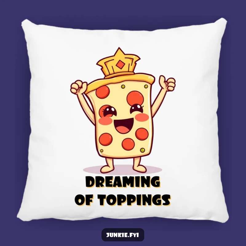 Comfy Funny Pizza Slice Pillow: Cheesy Winner Decor, Great Funny Gift