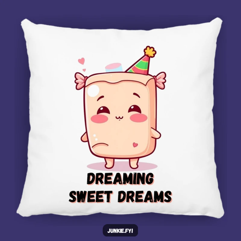 Comfy Funny Kawaii Candy Pillow: Soft & Snuggly Decor, Ideal Humorous Gift!