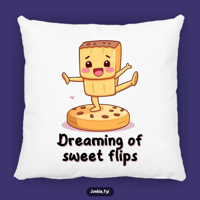Funny Candy Gymnastics Pillow: Soft Bar Character, Comfy Humorous Gift for Couch!