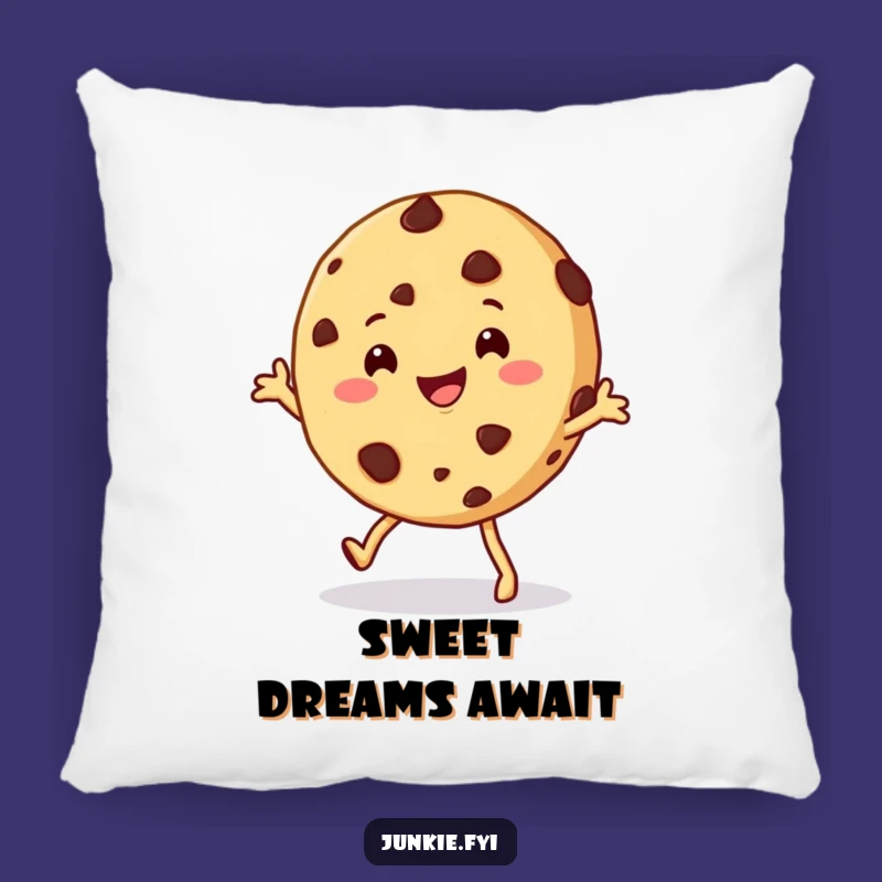 Funny Cookie Pillow: Cozy Moves with this Shimmying Character