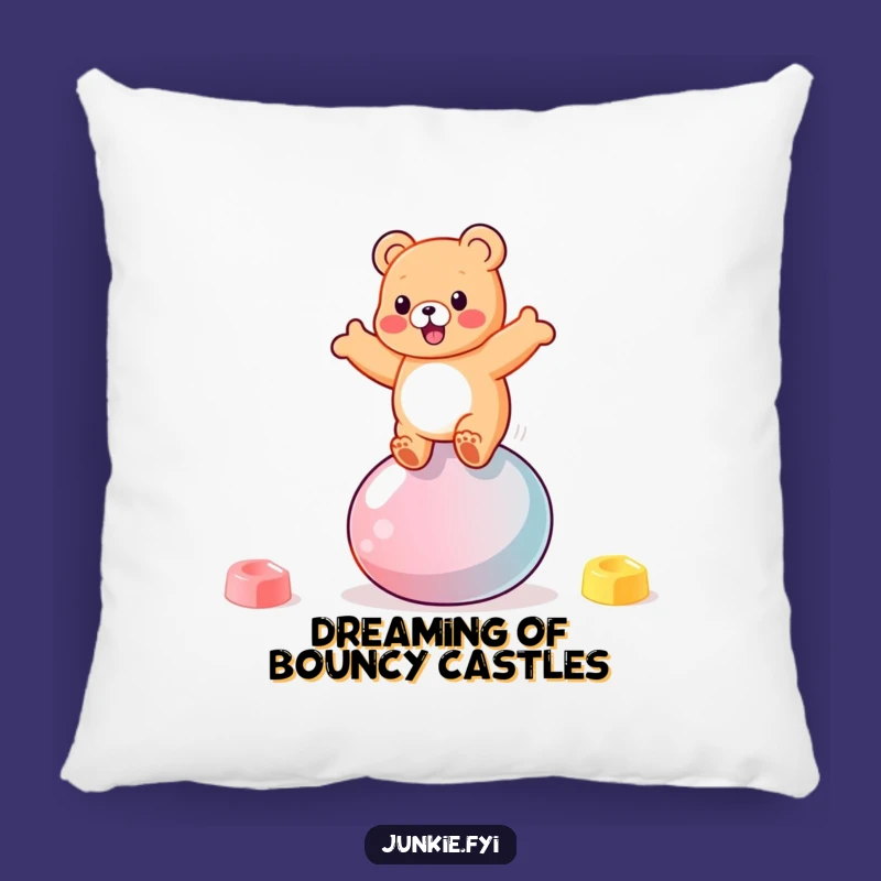Funny Gummy Bear Pillow: Cuddle Up with Sweet, Bouncy Comfort