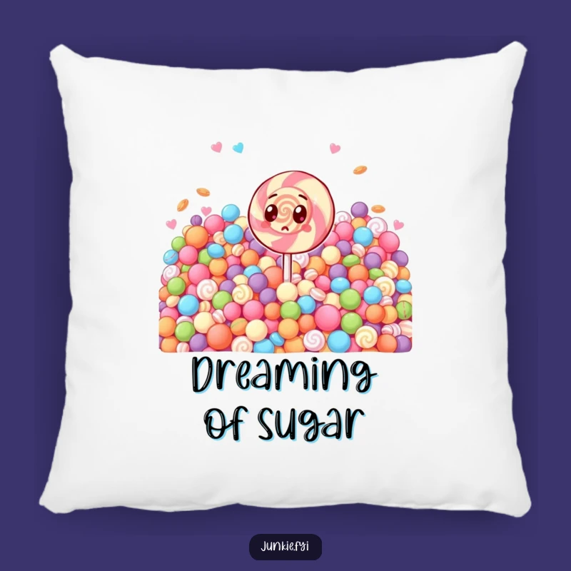 Funny Surprised Lollipop Pillow - Cozy & Hilarious Candy Comfort Gift
