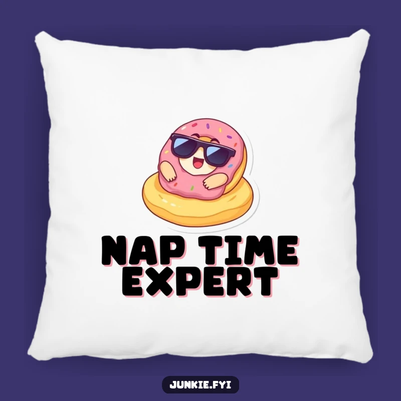 Cozy Funny Donut Chip Lounge Pillow: Perfect for Relaxing & Laughing