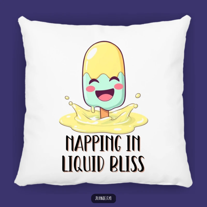 Funny Melting Popsicle Pillow: Cuddle Up with Sweet, Cool Comfort