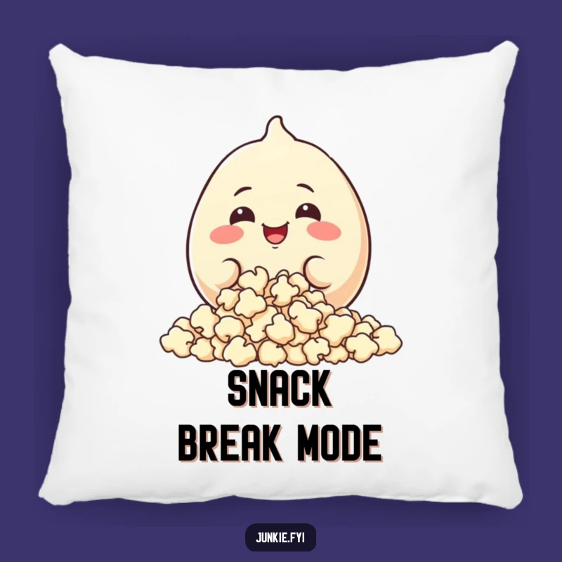 Cozy Funny Popcorn Muncher Pillow: Soft Comfort for Snack Lovers, An Amazing Funny Gift