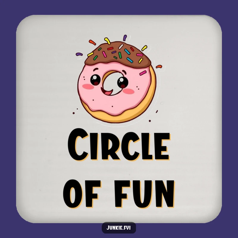 Funny Donut Coasters: Protect and Amuse with Speedy Style