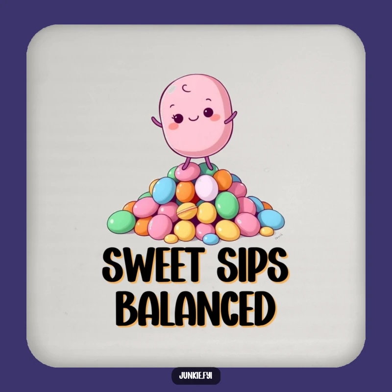 Funny Macaron Coaster: Sweet Surface Protection, Ideal Funny Gift