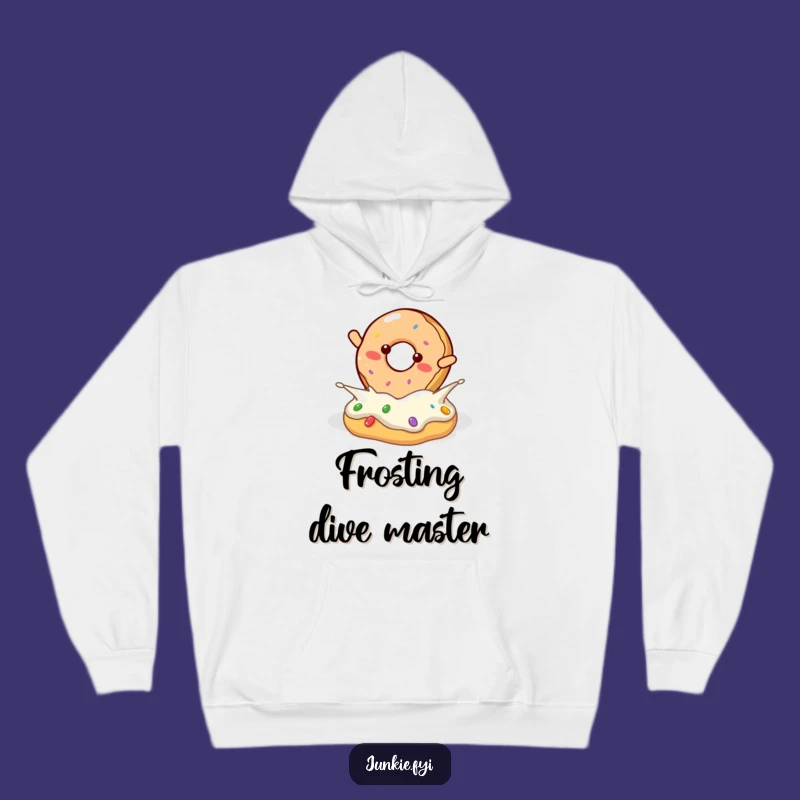Cozy Funny Donut Flip Hoodie - Warm & Whimsical Treat