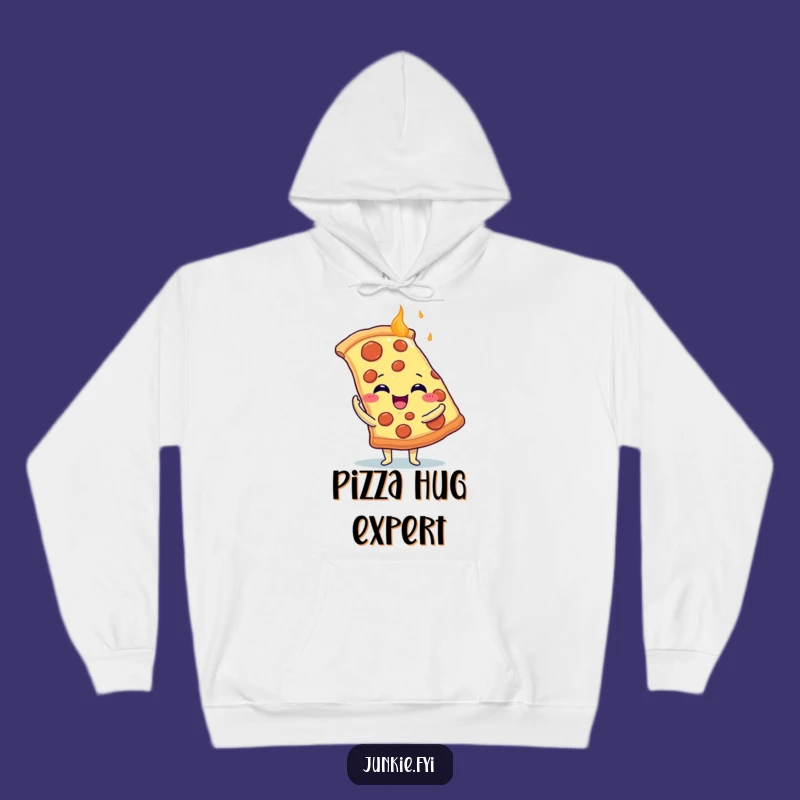 Cozy Funny Pizza Hug Hoodie: Warmth and Whimsy for Pizza Lovers, An Ideal Funny Gift