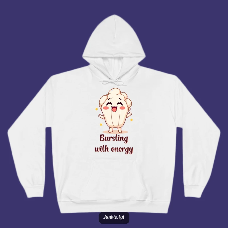 Cozy Funny Popcorn Hoodie: Warmth with a Pop of Humor