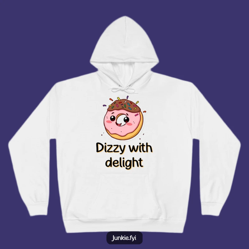 Cozy Funny Donut Hoodie: Warmth Meets Whimsical Fun