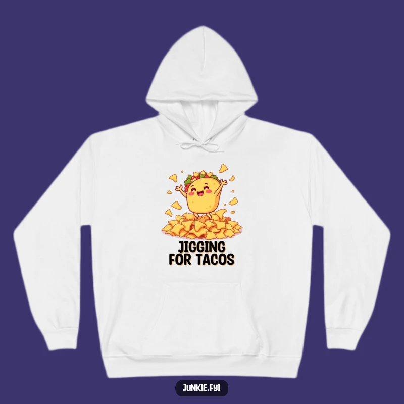Cozy Funny Taco Jig Hoodie: Warm Up with Fiesta Vibes