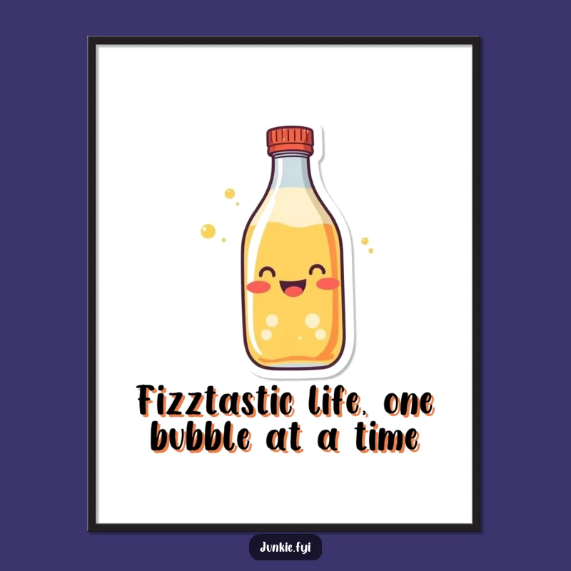 Free Printable Soda Bottle Art - Funny Downloadable Decor for a Cheerful Space!