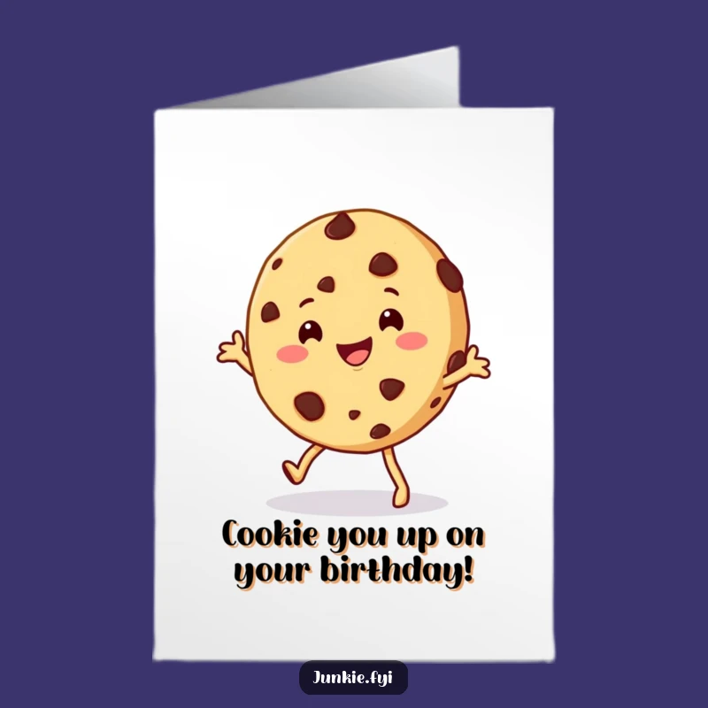 Free Printable Birthday Card: Cookie Shimmy - Sweet & Funny Downloadable Greeting