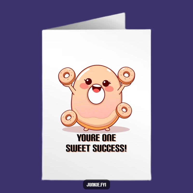 Donut Drop of Joy Free Printable Congrats Card - Funny Downloadable Celebration!