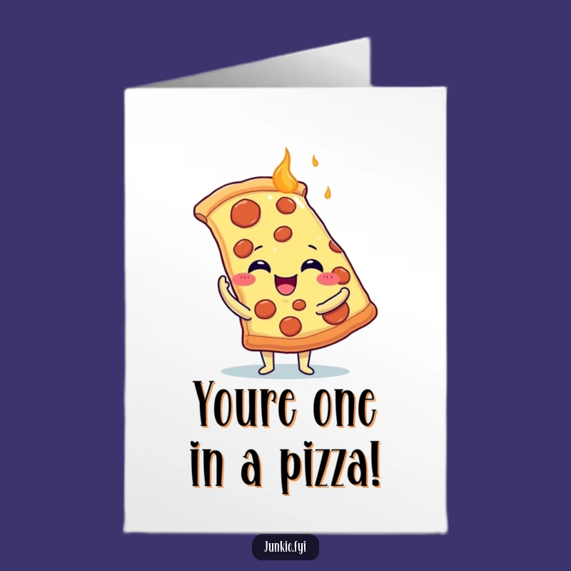 Funny Free Printable Thank You Card: Pizza Food Hug - Downloadable Appreciation!