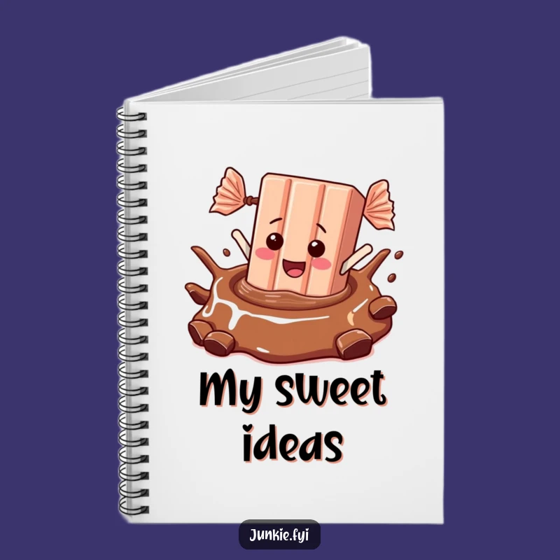 Funny Candy Bar Dive Notebook: Jot Down Sweet Ideas, Perfect Funny Gift