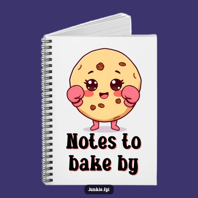 Funny Cookie Boxer Notebook: Jot Down Ideas with Fighting Spirit
