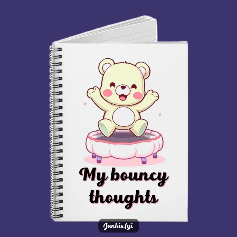 Funny Gummy Bear Notebook - Jot Down Bouncy Ideas Gift