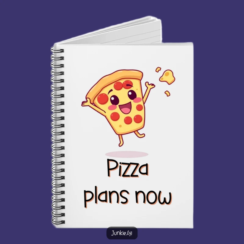 Funny Pizza Notebook: Jot Down Cheesy Ideas with Cartwheel Fun