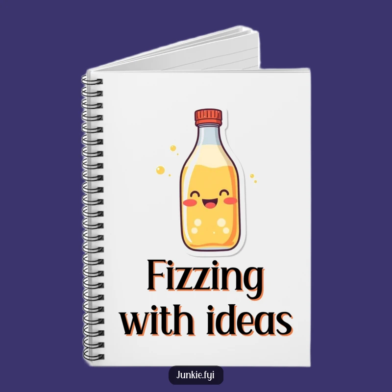 Funny Soda Bottle Notebook: Jot Down Ideas with This Exciting Stationery
