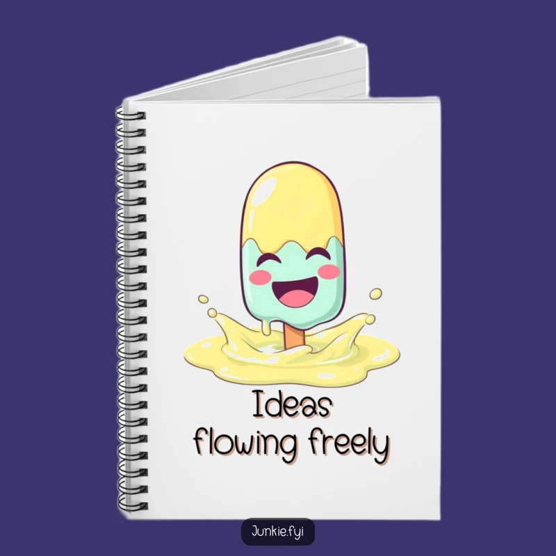 Funny Melting Popsicle Notebook: Jot Down Sweet Summer Ideas