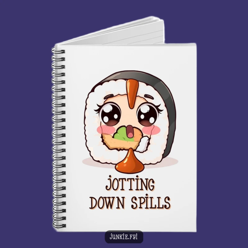 Funny Sushi Soy Sauce Notebook: Jot Down Your Saucy Thoughts