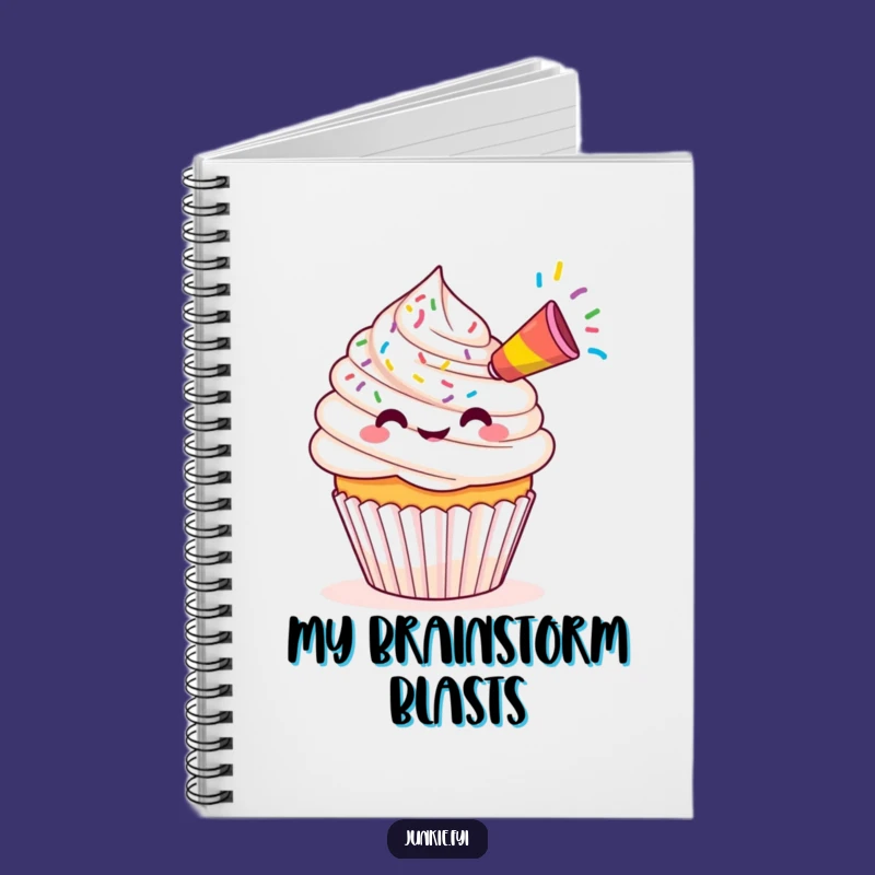 Funny Kawaii Cupcake Party Notebook: Sprinkle Notes - Gift for Celebrators