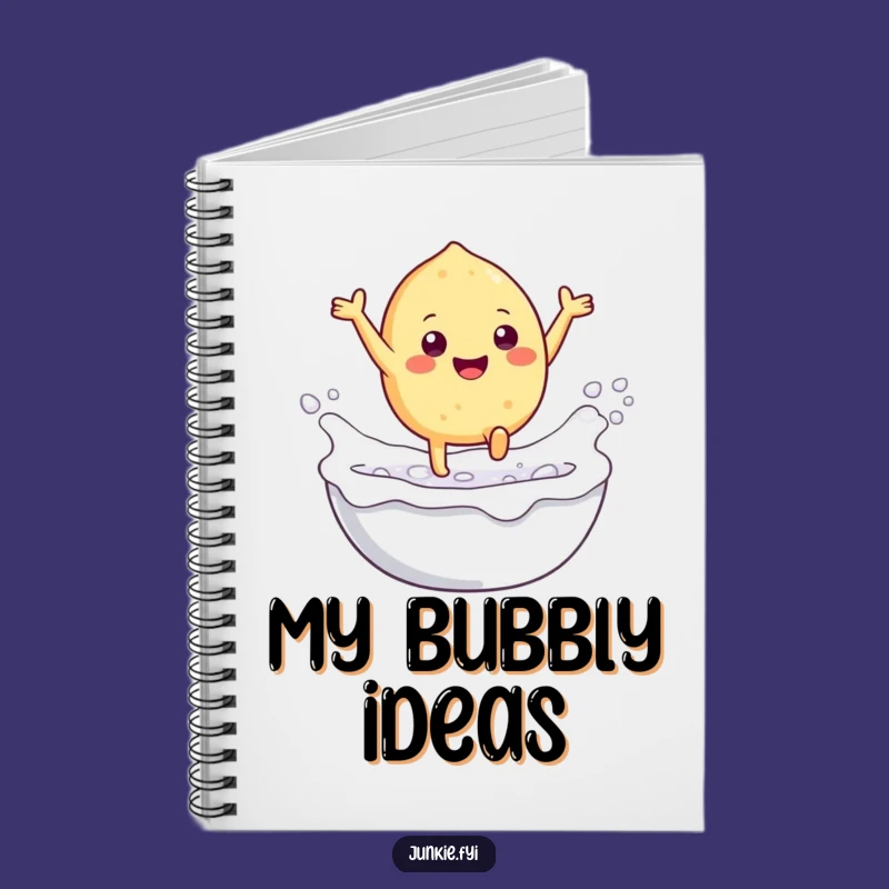 Funny Food Bath Notebook: Gleeful Ideas, Perfect Whimsical Journal Gift
