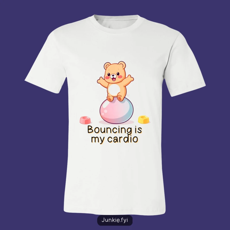 Funny Gummy Bear T-Shirt: Wear Your Joyful Bounce with Sweet Style