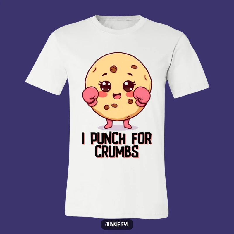 Funny Cookie Boxer T-Shirt: Unleash Your Sweet Fighting Spirit